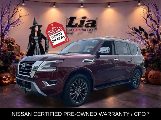 Certified 2023 Nissan Armada Platinum w/ Captain's Chairs Package AWD/4WD image 10
