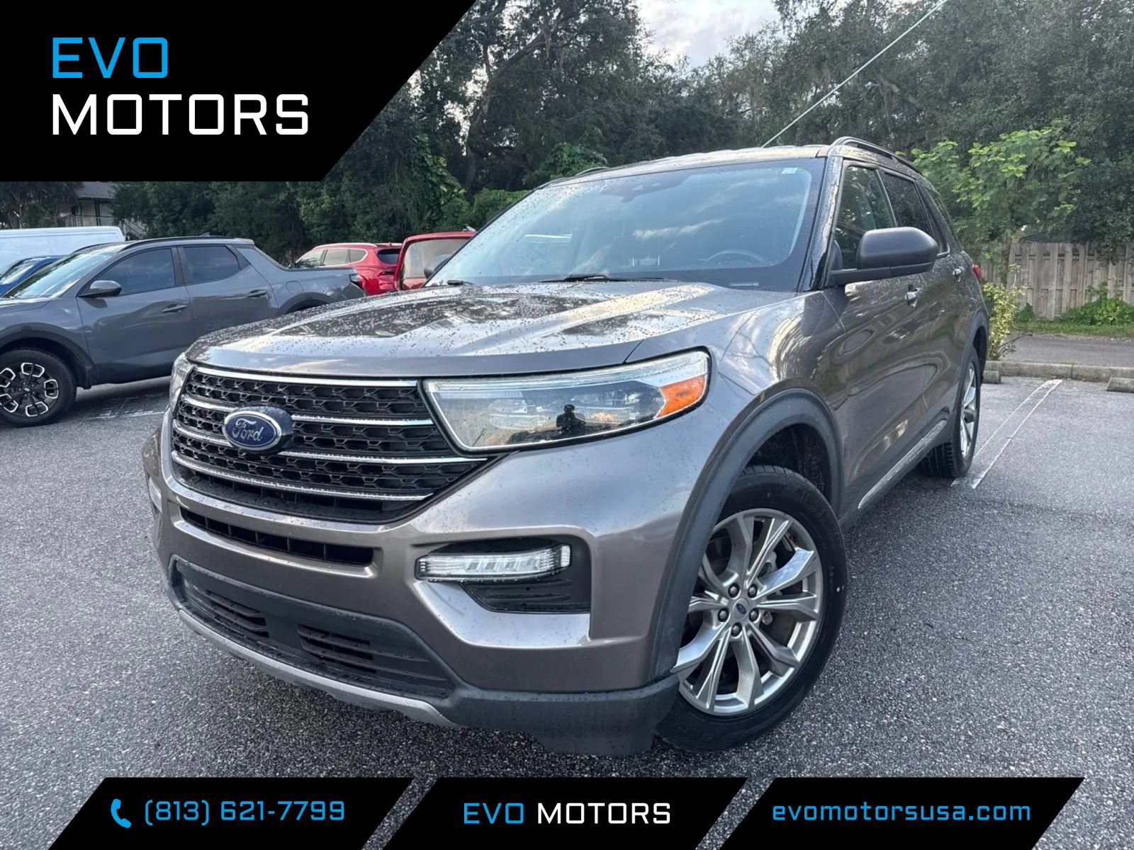 Used 2021 Ford Explorer XLT w/ Equipment Group 202A RWD image 1