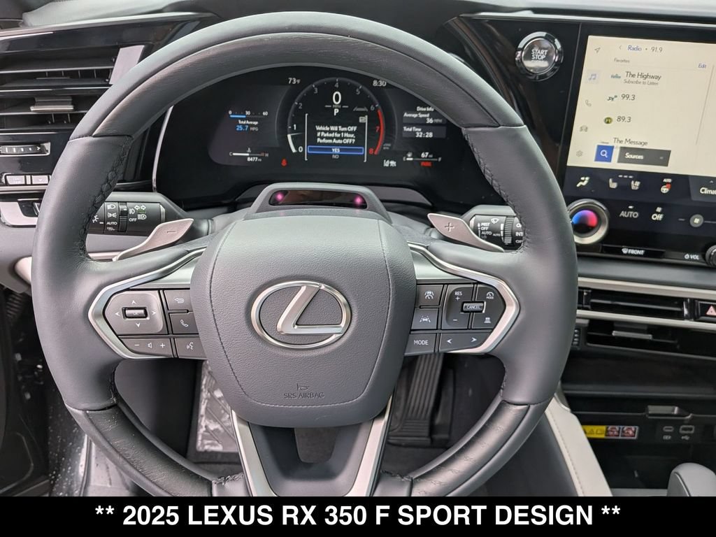 Used 2025 Lexus RX 350 F Sport w/ Convenience Package AWD/4WD image 21