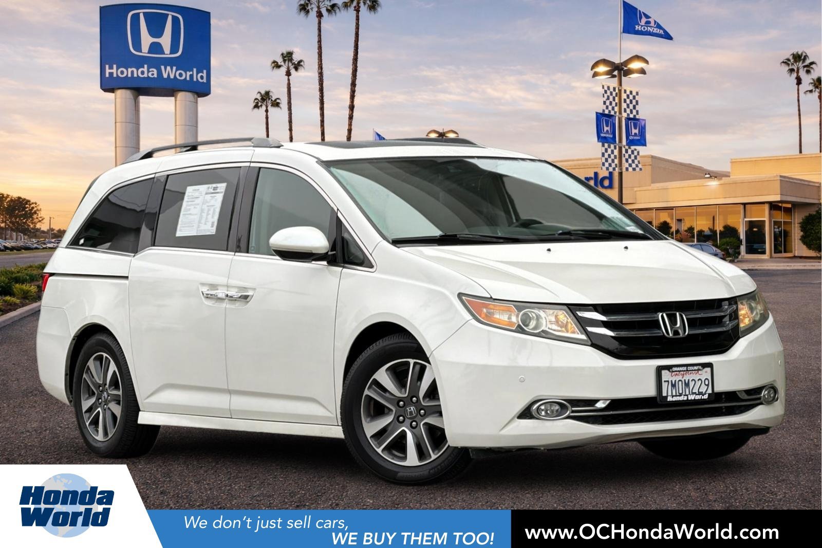 Used 2015 Honda Odyssey Touring