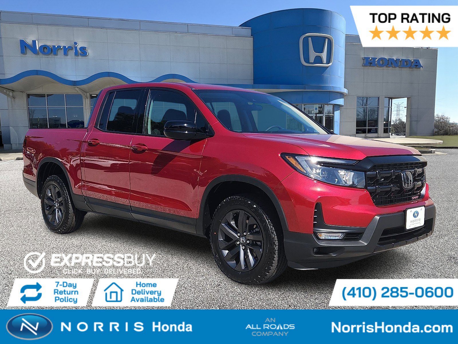 New 2025 Honda Ridgeline Sport