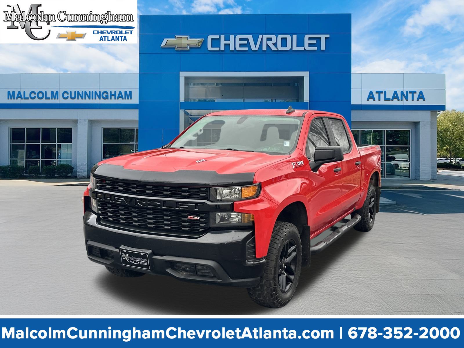 Used 2021 Chevrolet Silverado 1500 Custom Trail Boss AWD/4WD image 1