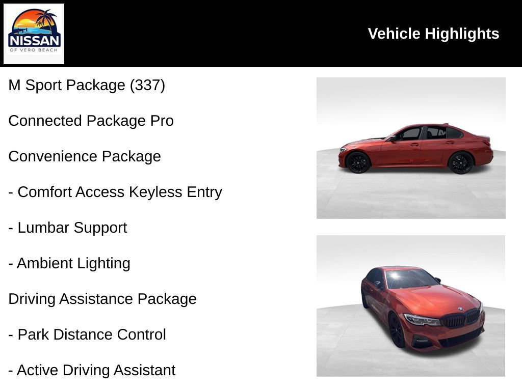 Used 2021 BMW 330i Sedan w/ M Sport Package RWD image 19