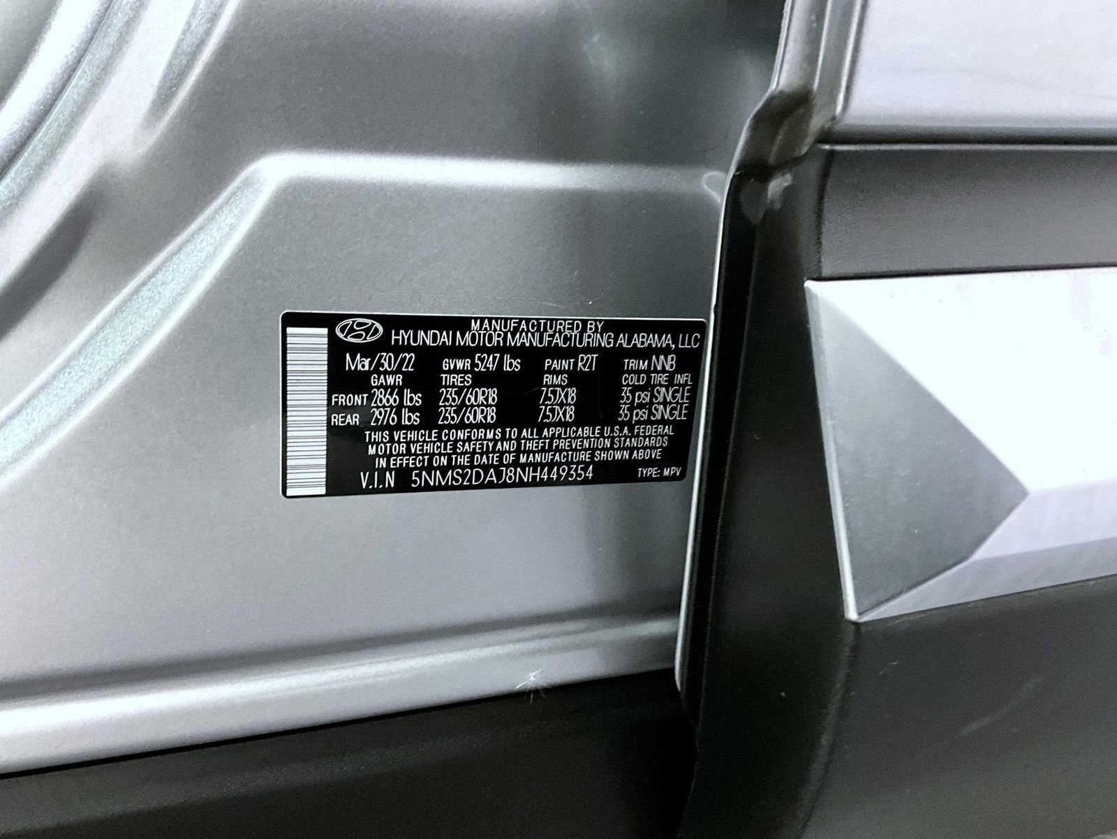 Certified 2022 Hyundai Santa Fe SEL image 24