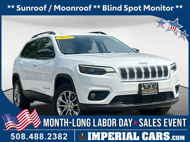 Used 2022 Jeep Cherokee Latitude Lux w/ Sun & Sound Group AWD/4WD image 1