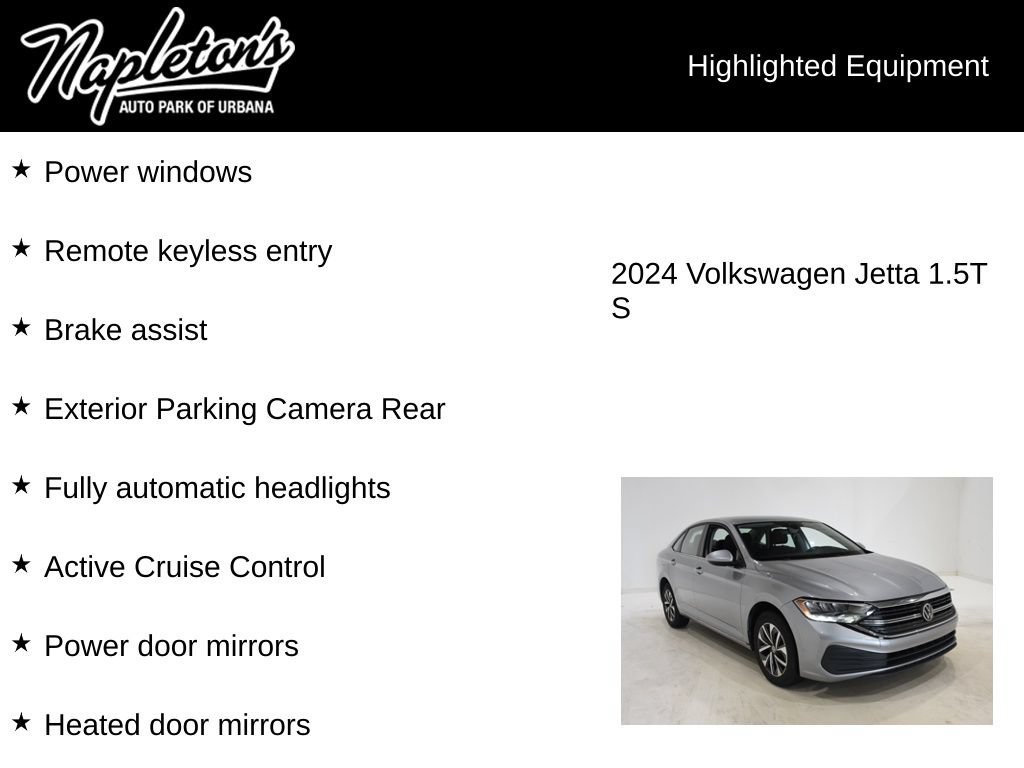 Used 2024 Volkswagen Jetta S FWD image 15
