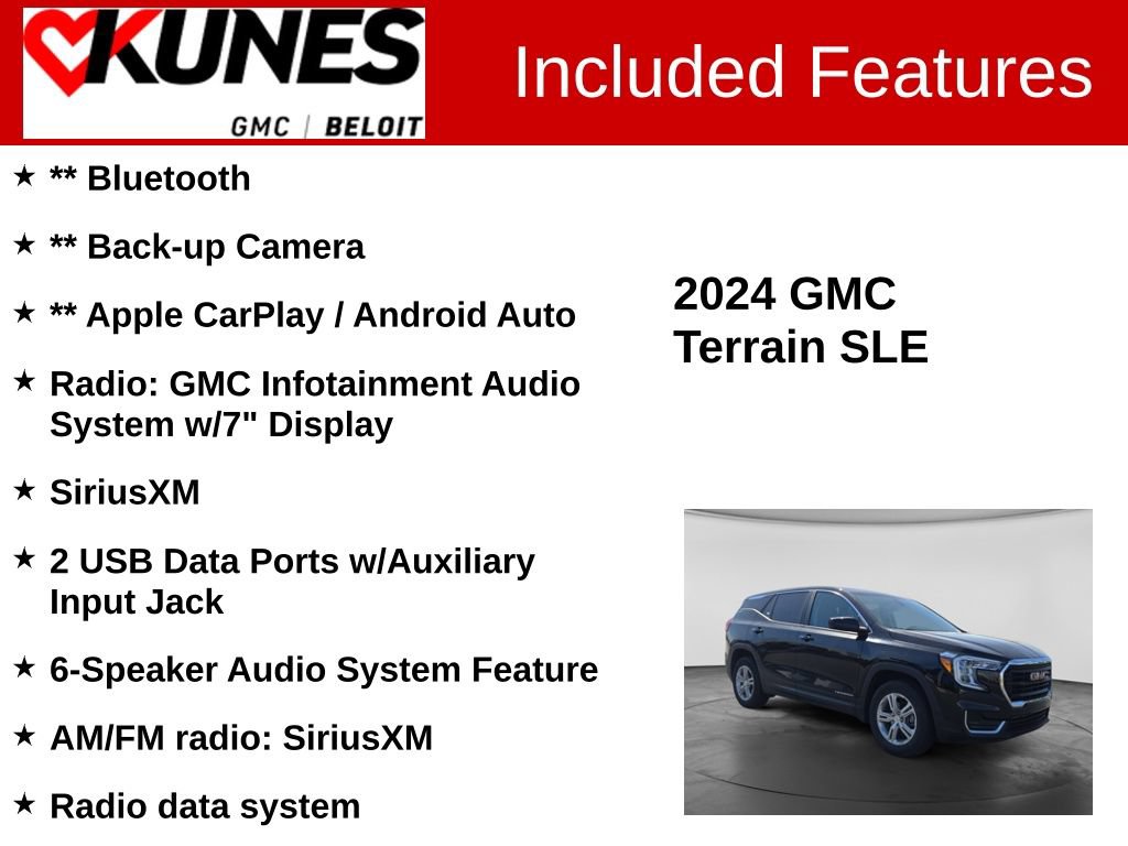 Used 2024 GMC Terrain SLE FWD image 2
