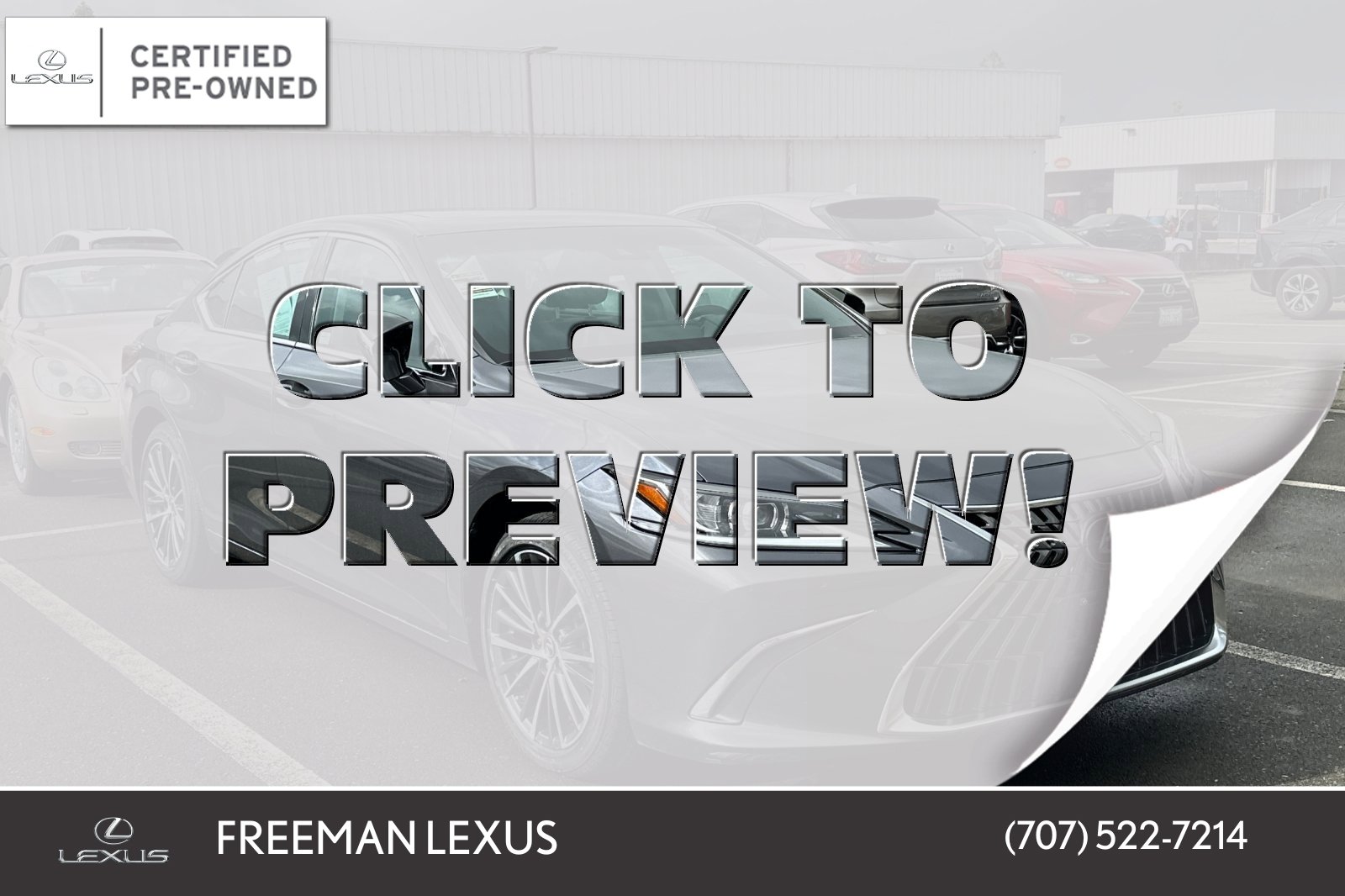 Used 2024 Lexus ES 300h w/ Premium Package image 1