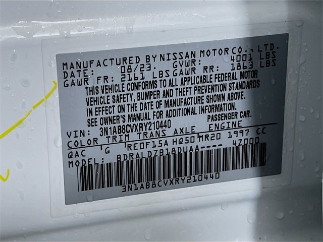 Used 2024 Nissan Sentra SV w/ All-Weather Package image 28