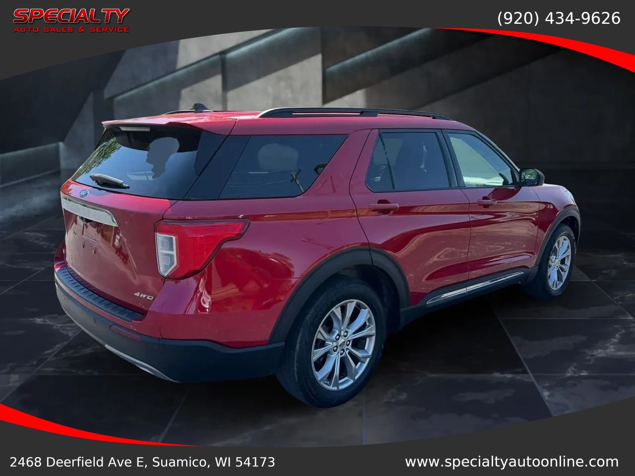 Used 2021 Ford Explorer XLT w/ Equipment Group 202A AWD/4WD image 10