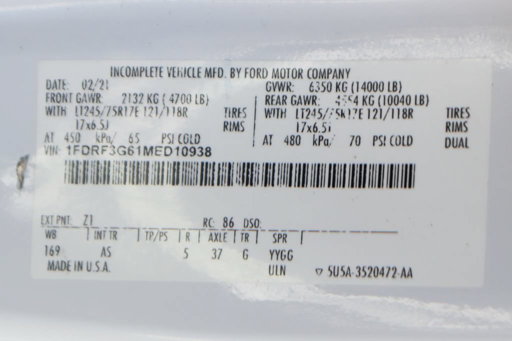 Used 2021 Ford F350 XL w/ Power Equipment Group RWD image 44