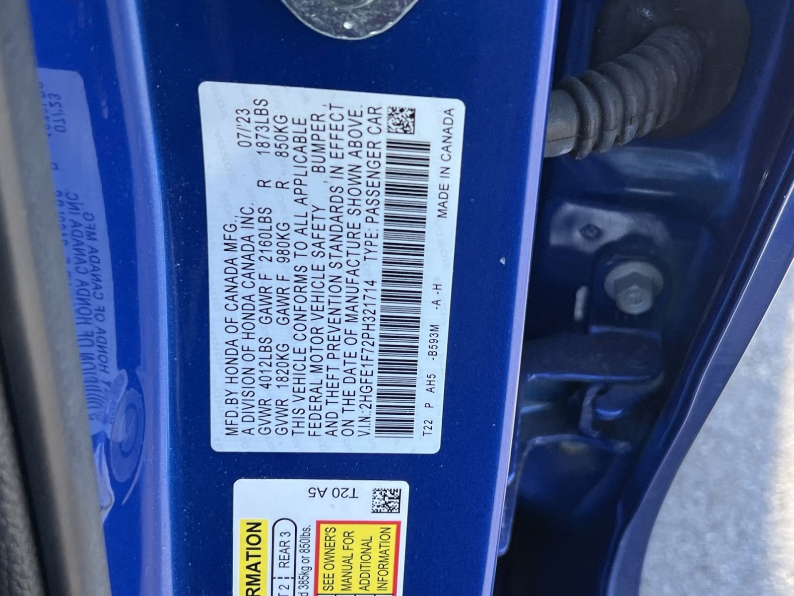 Used 2023 Honda Civic EX image 32