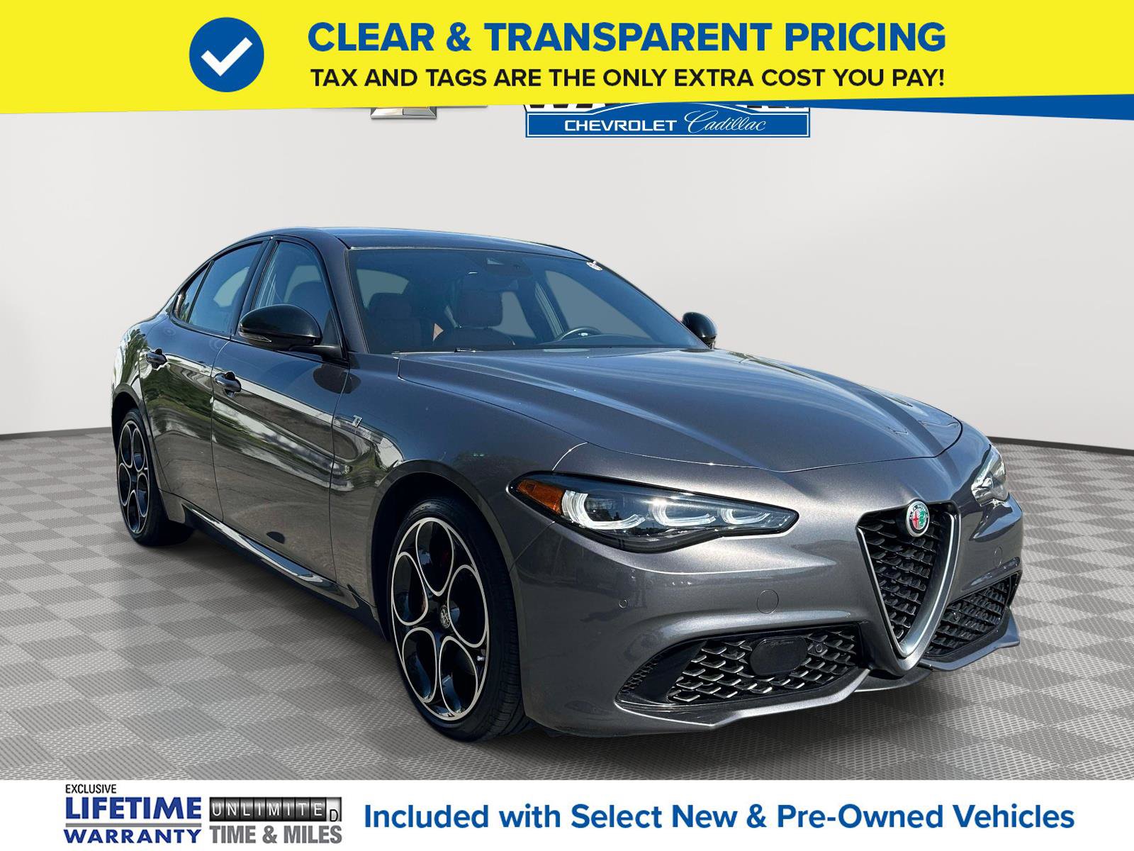 Used 2024 Alfa Romeo Giulia Ti AWD/4WD image 1