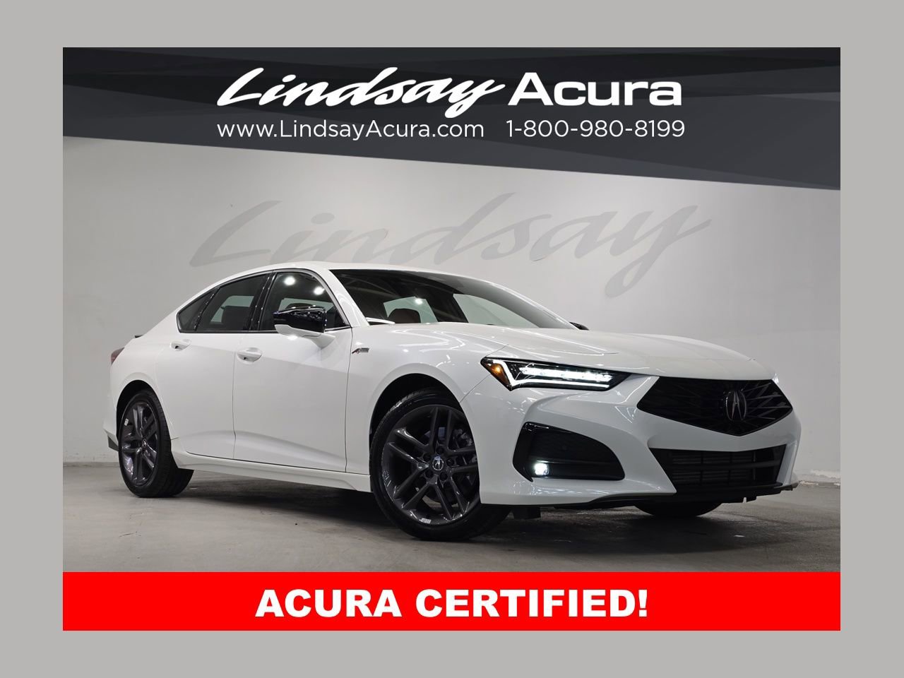 Certified 2025 Acura TLX SH-AWD w/ A-SPEC Pkg image 1