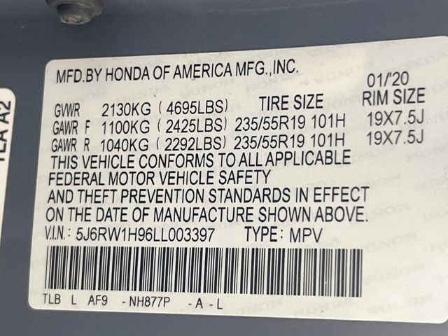 Used 2020 Honda CR-V Touring image 32