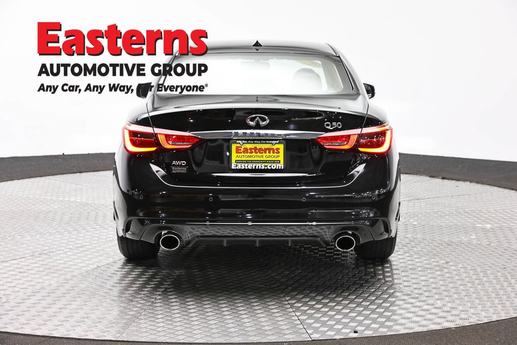 Used 2023 INFINITI Q50 Luxe w/ Cargo Package AWD/4WD image 6