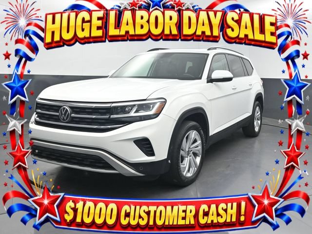 Used 2022 Volkswagen Atlas SE w/ Panoramic Sunroof Package FWD image 1