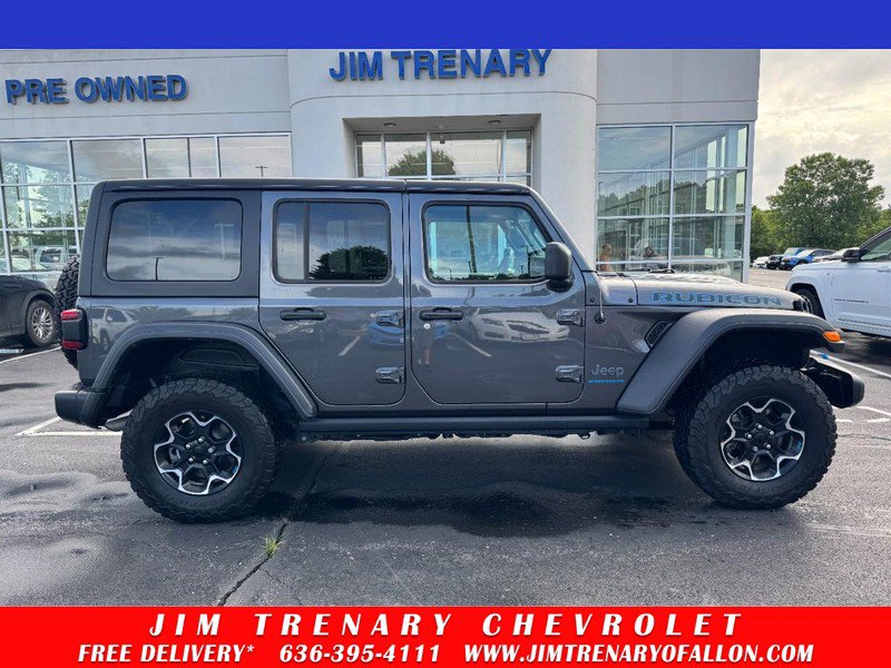Used 2023 Jeep Wrangler Unlimited Rubicon 4xe w/ Cold Weather Group AWD/4WD image 1