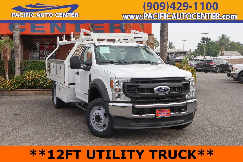 Used 2021 Ford F550 2WD Regular Cab Super Duty image 1