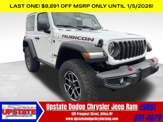 New 2025 Jeep Wrangler Rubicon w/ Convenience Group
