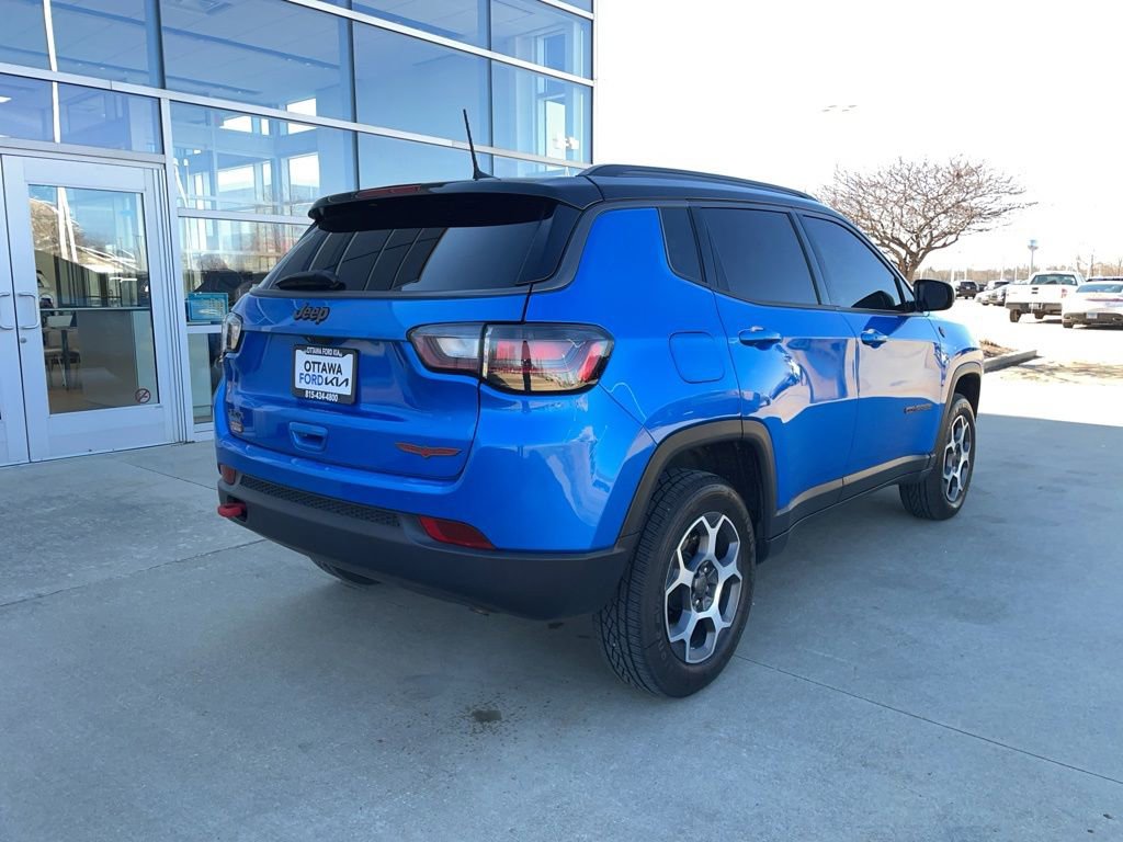 Used 2022 Jeep Compass Trailhawk w/ Trailhawk Elite Group AWD/4WD image 5