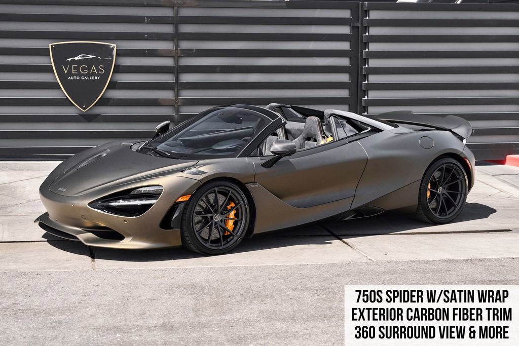 Used 2025 McLaren 750S Spider RWD image 1