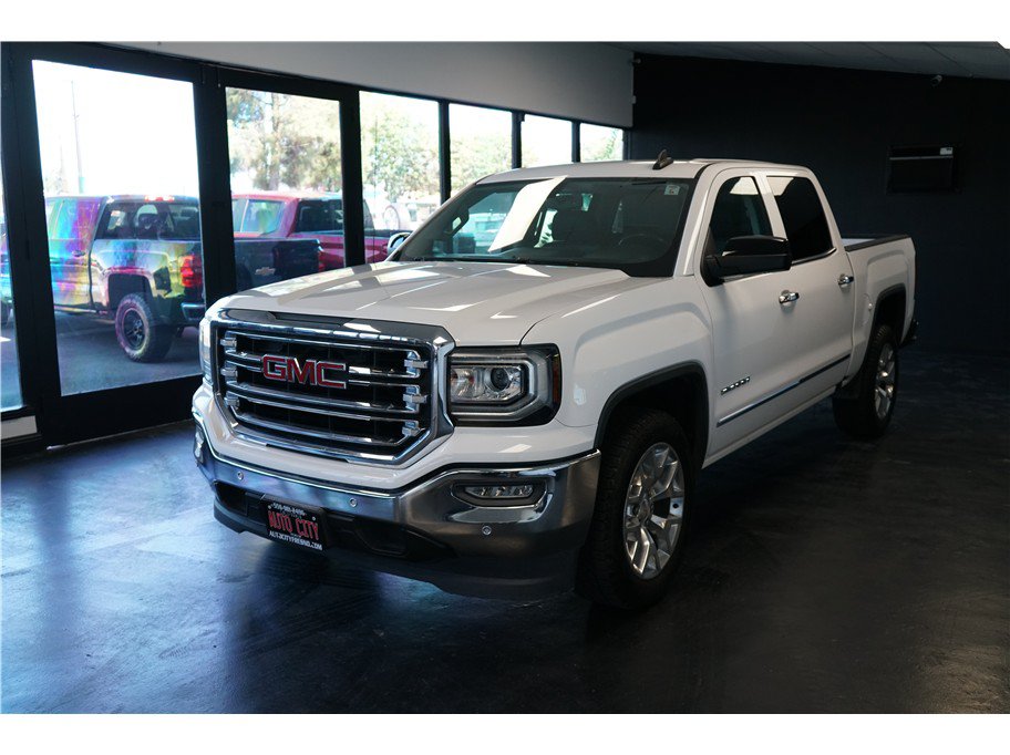 Used 2017 GMC Sierra 1500 SLT w/ SLT Premium Package RWD image 3