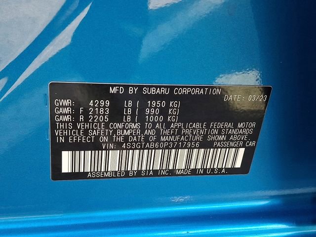 Used 2023 Subaru Impreza 2.0i AWD/4WD image 27