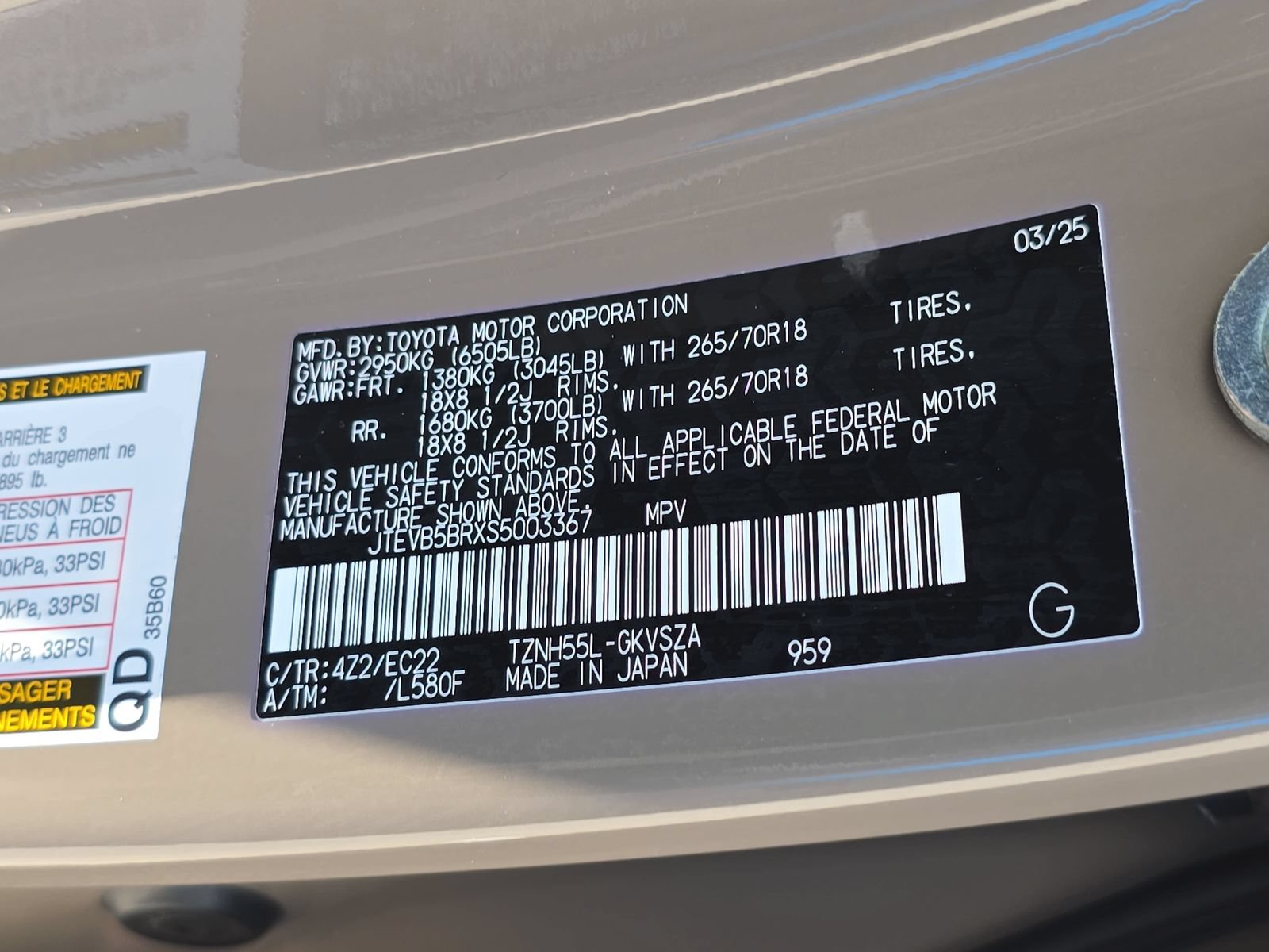 Used 2025 Toyota 4Runner TRD Pro AWD/4WD image 32