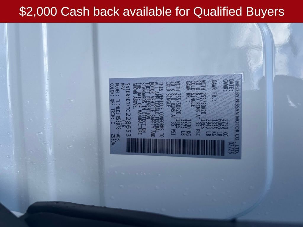 New 2026 Nissan Pathfinder Platinum image 30