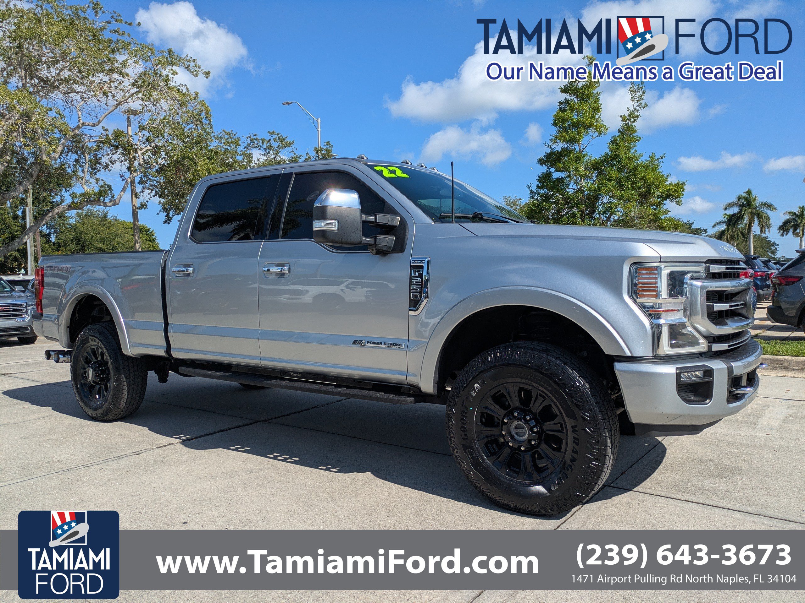 Certified 2022 Ford F250 Platinum w/ Tremor Off-Road Package