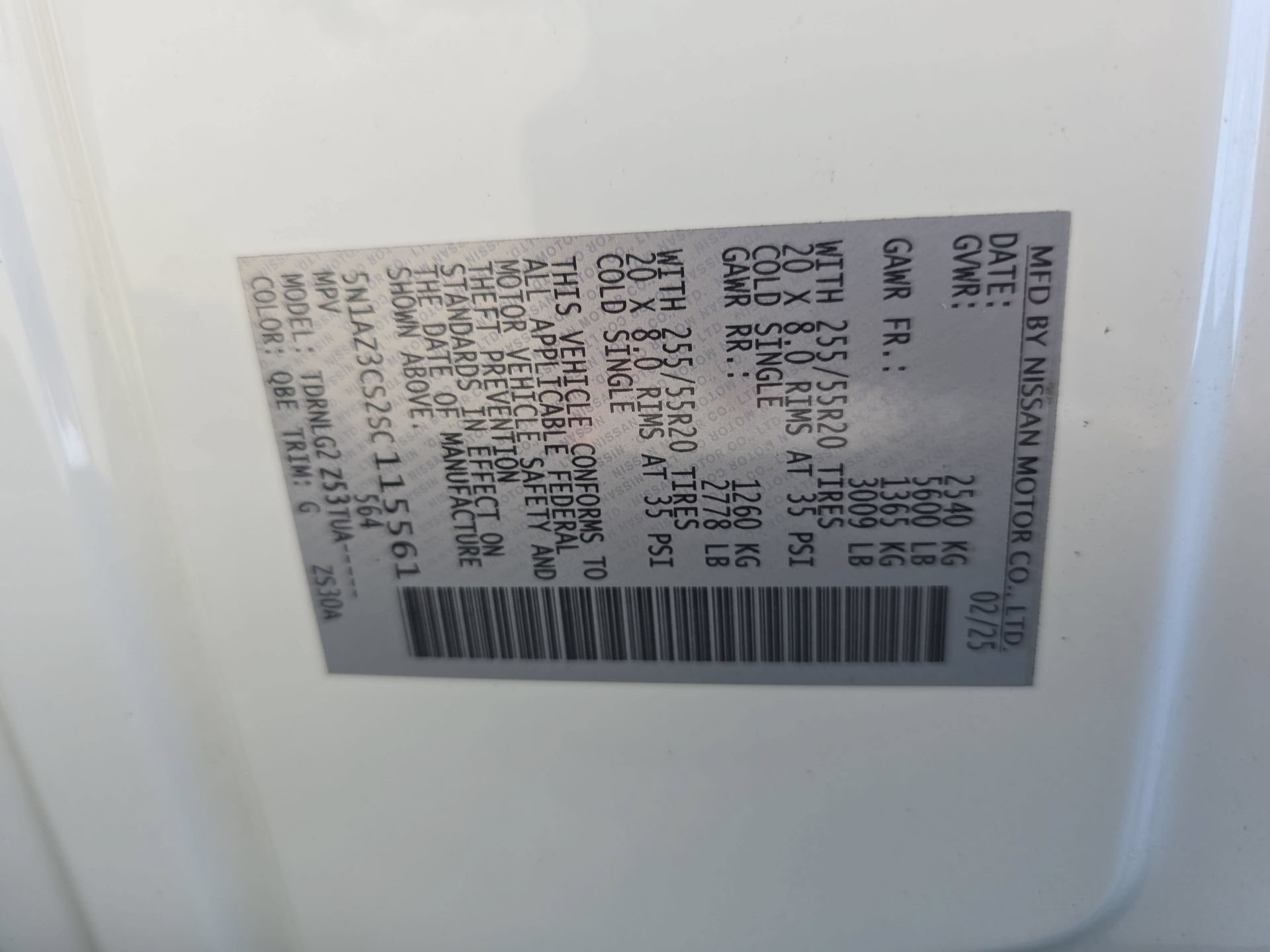 Used 2025 Nissan Murano SL AWD/4WD image 34