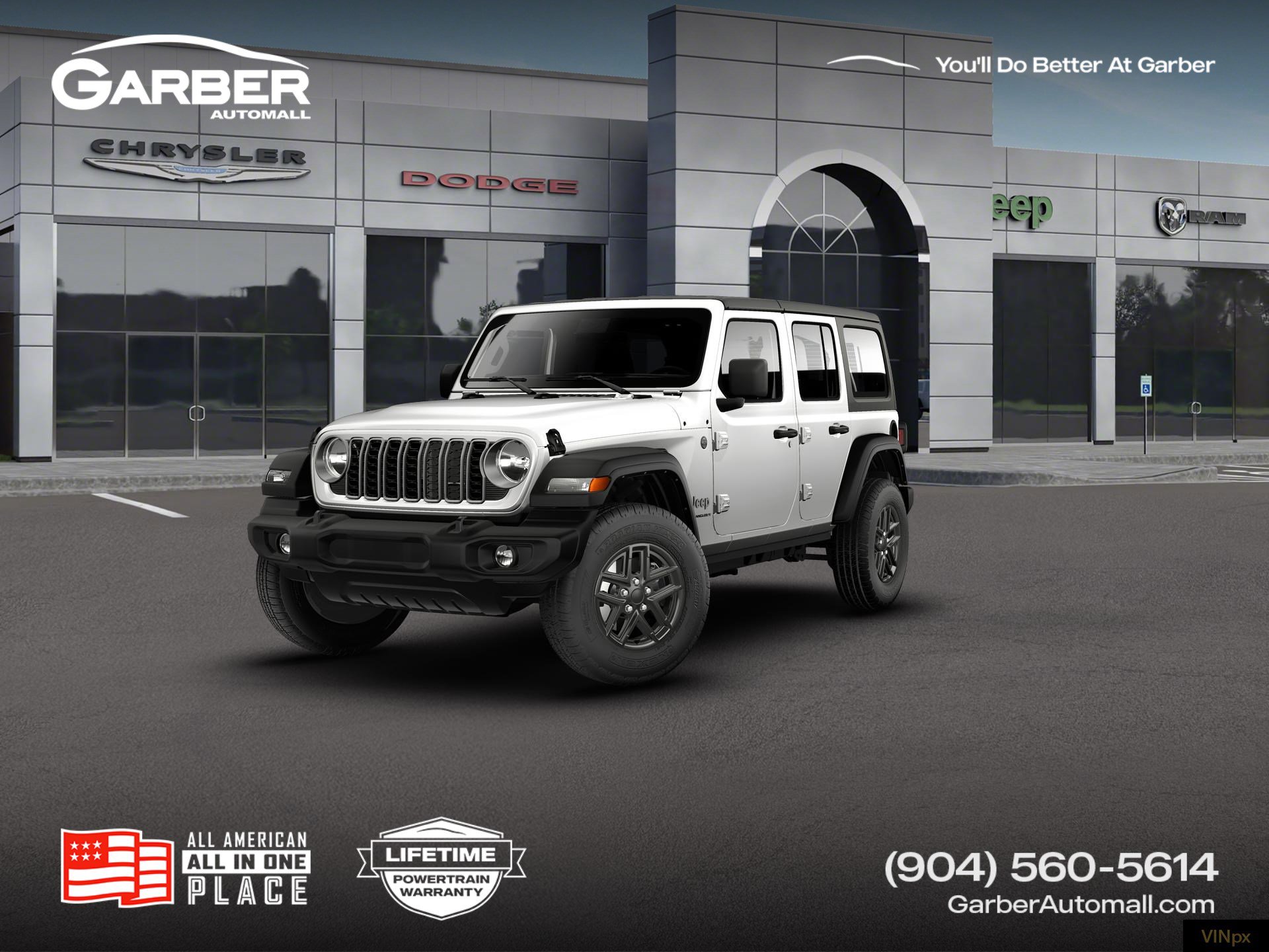New 2026 Jeep Wrangler Unlimited Sport