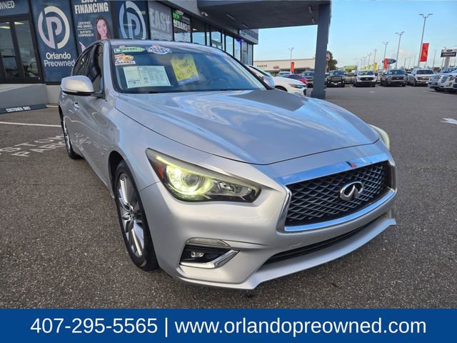 Used 2018 INFINITI Q50 Luxe w/ Cargo Package (L95)