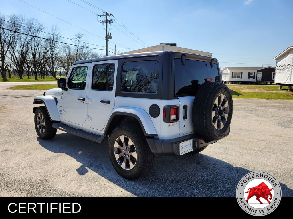 Used 2020 Jeep Wrangler Unlimited Sahara image 4