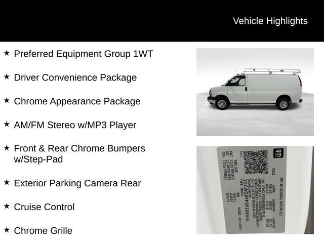 Certified 2023 Chevrolet Express 2500 w/ Driver Convenience Package image 27