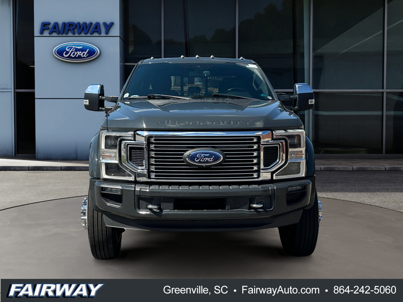 Used 2021 Ford F450 Platinum w/ FX4 Off-Road Package AWD/4WD image 2