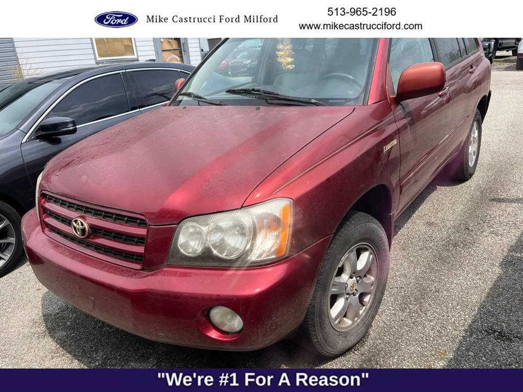 Used 2002 Toyota Highlander Limited w/ Leather Trim Pkg