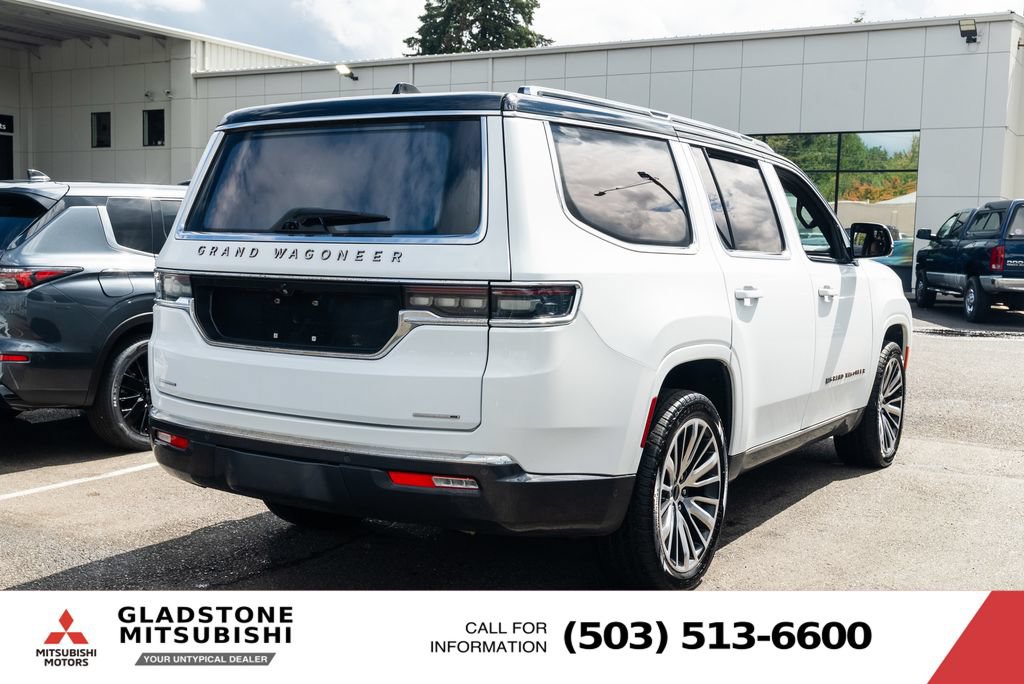 Used 2022 Jeep Grand Wagoneer Series III w/ Rear Seat Video Group 1 AWD/4WD image 7