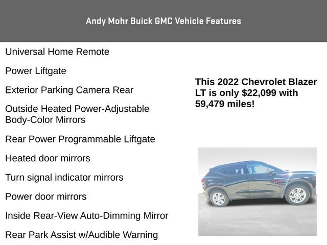 Used 2022 Chevrolet Blazer LT AWD/4WD image 14