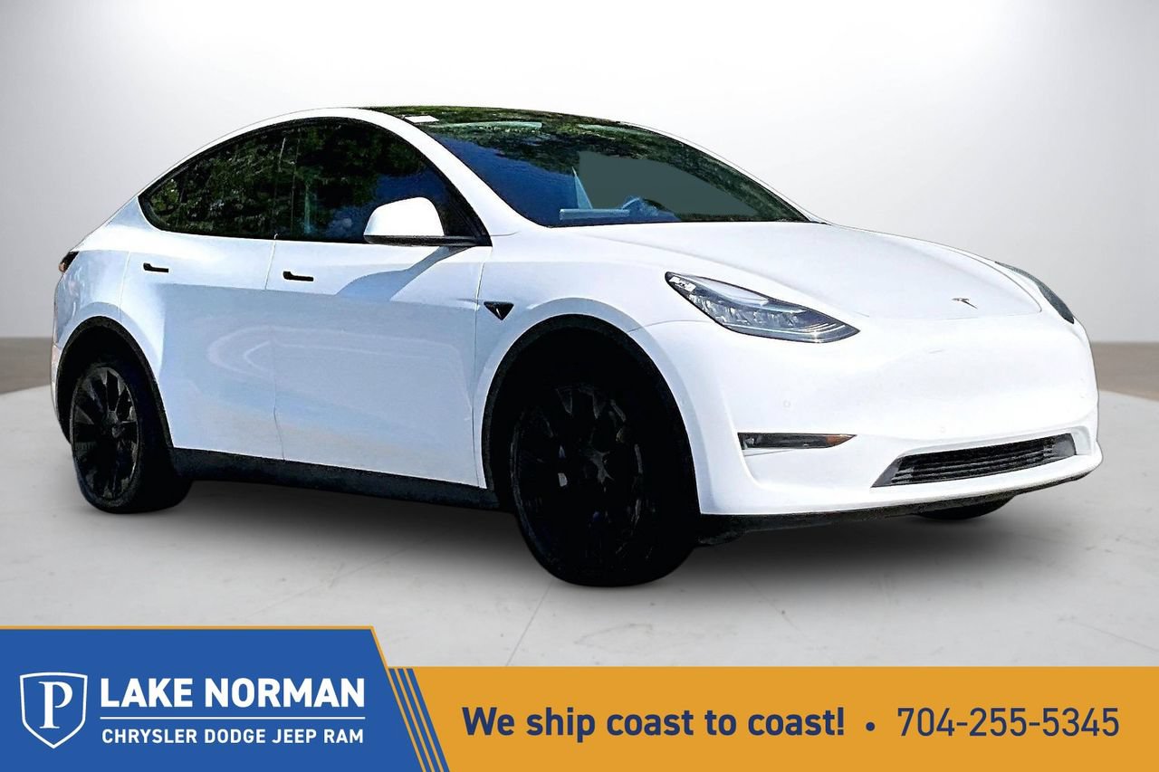 Used 2021 Tesla Model Y Long Range AWD/4WD image 1