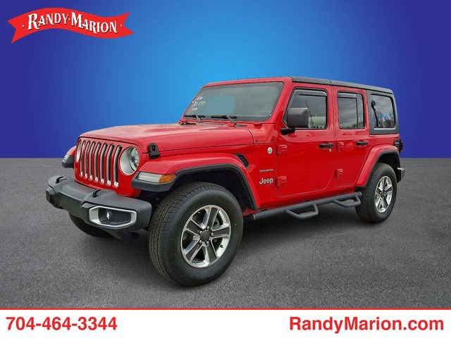 Used 2018 Jeep Wrangler Unlimited Sahara image 1