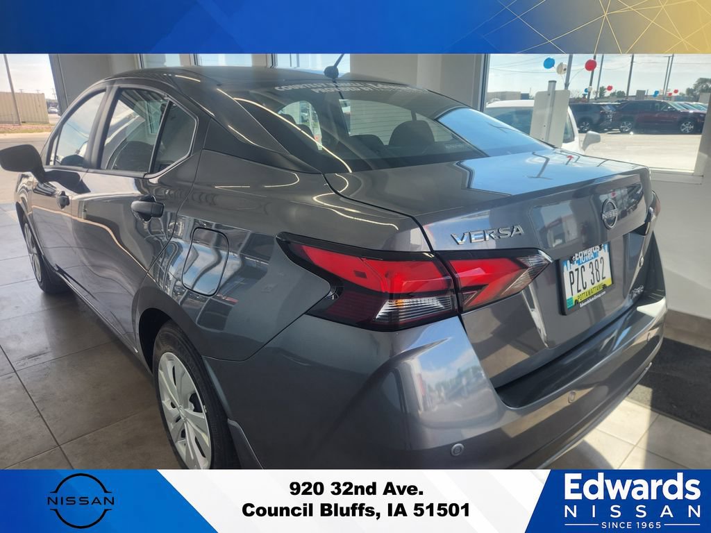 New 2025 Nissan Versa S w/ Trunk Package FWD image 6