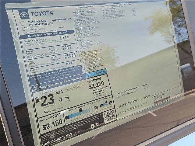 New 2026 Toyota 4Runner TRD Off-Road Premium AWD/4WD image 17