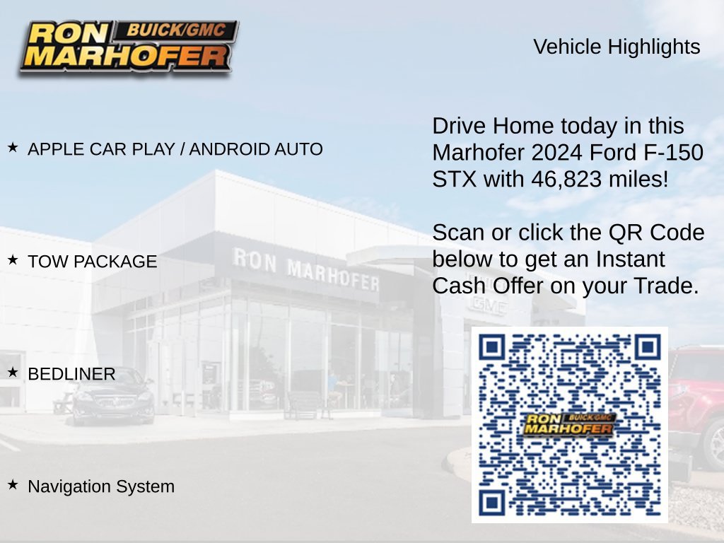 Used 2024 Ford F150 STX w/ Equipment Group 201A FX4 AWD/4WD image 14