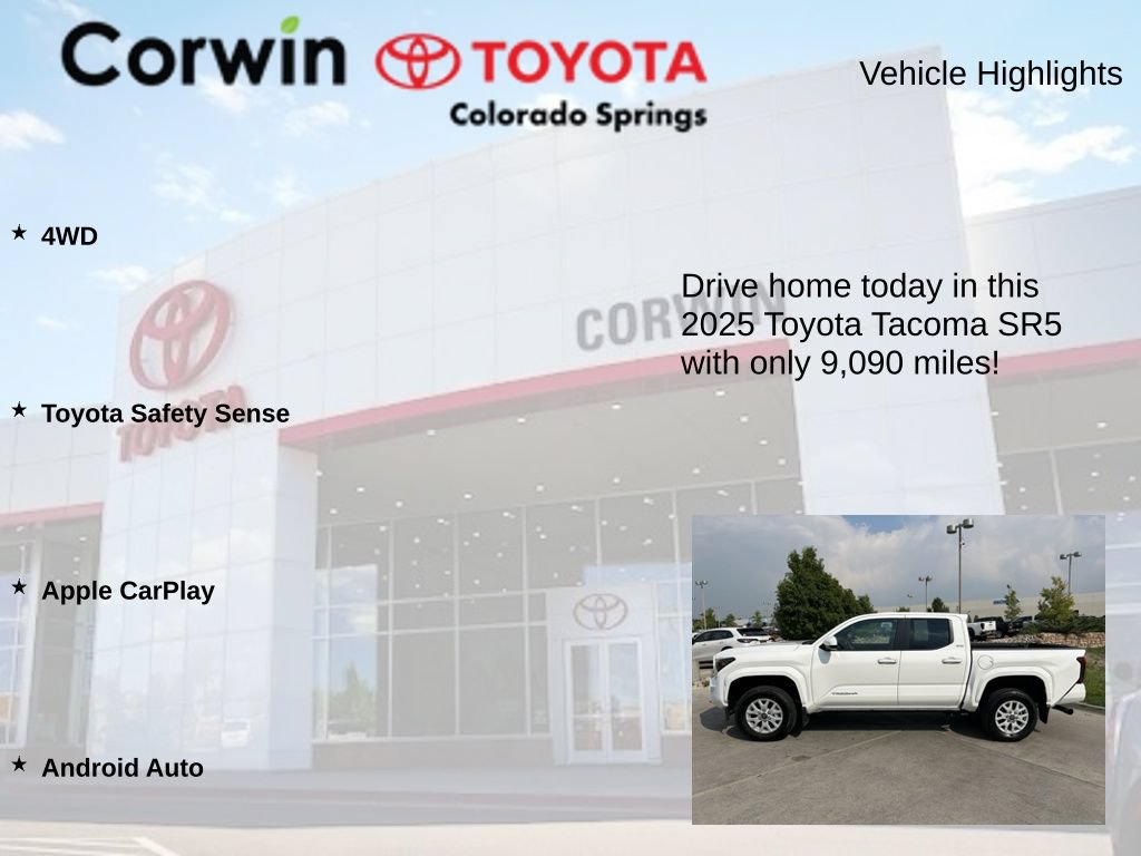 Used 2025 Toyota Tacoma SR5 AWD/4WD image 6