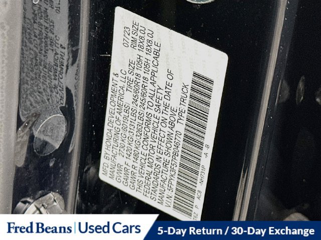 Used 2023 Honda Ridgeline RTL image 38