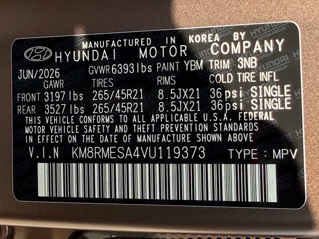 New 2027 Hyundai Palisade Calligraphy AWD/4WD image 48