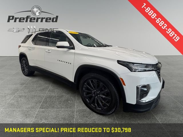 Certified 2022 Chevrolet Traverse RS image 10