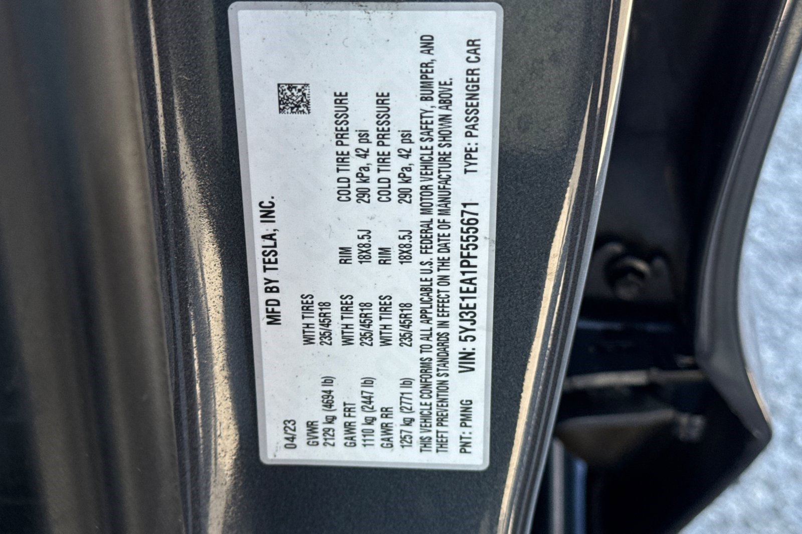Used 2023 Tesla Model 3 Standard Range RWD image 17
